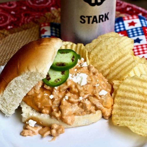 Buffalo Chicken Sloppy Joes