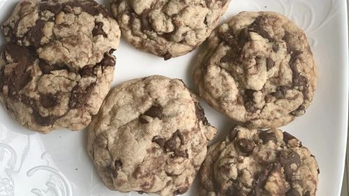 Nutella Chocolate Chip Cookies