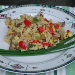 Roasted Corn and Basmati Rice Salad