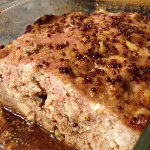 Glazed Tofu Meatloaf