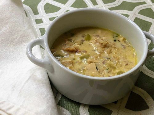 Creamy Chicken and Rice Soup