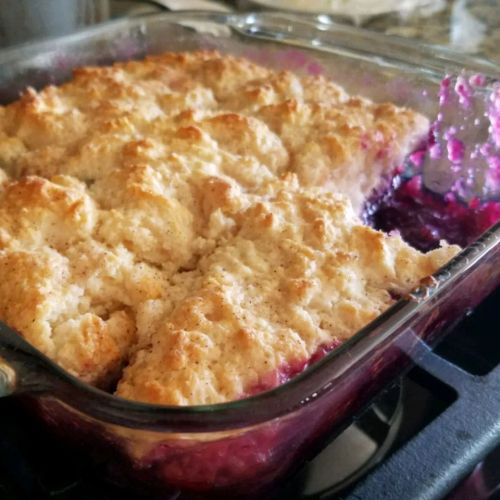 Very Best Blueberry Cobbler!