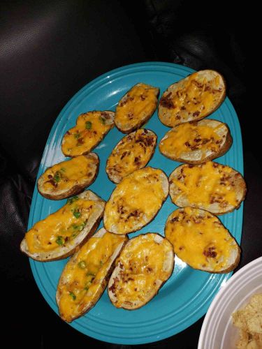 Bacon-Cheddar Potato Skins