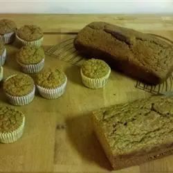 Pumpkin-Banana-Applesauce Bread