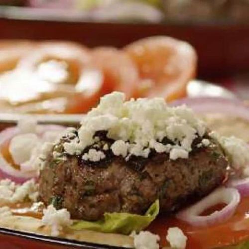 Grilled Spicy Lamb Burgers