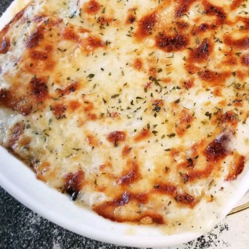 White Cheese Chicken Lasagna