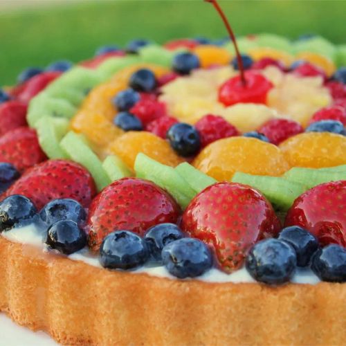 Fruit Galore Sponge Cake