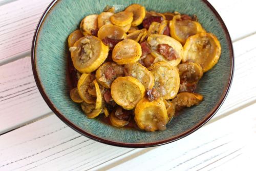 Stewed Yellow Summer Squash