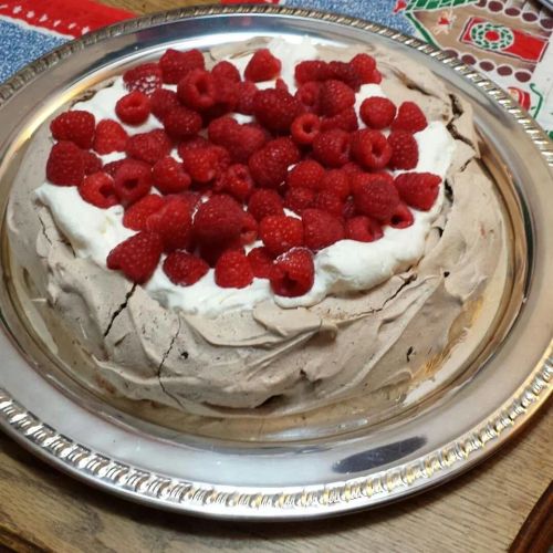 Chocolate Pavlova