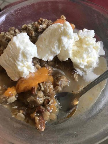 Fresh Apricot Crisp