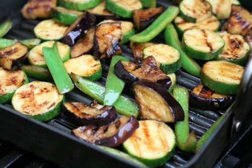 Grilled Vegetables with Balsamic Vinegar