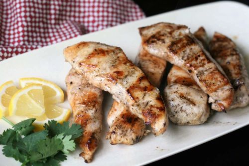 Grilled Lemon-Garlic Chicken