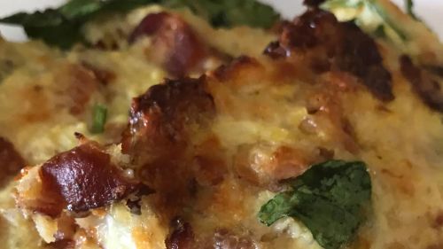 Loaded Cauliflower Squares