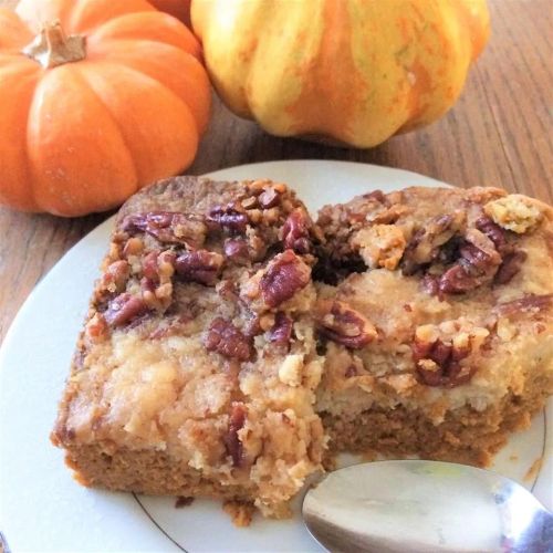 Upside-Down Pumpkin Cake