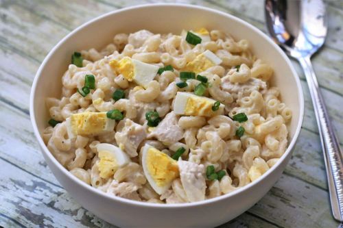 Cold Chicken Macaroni Salad