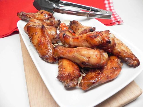 Garlic-Molasses Chicken Wings