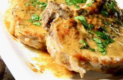 Instant Pot® Dijon Pork Chops