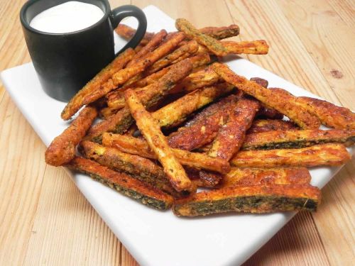 Quick and Easy Parmesan Zucchini Fries