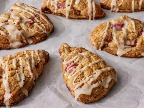 Rhubarb Scones