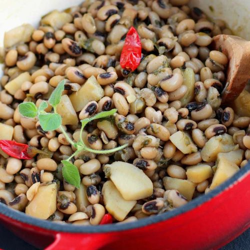 Vegetarian Black-Eyed Peas