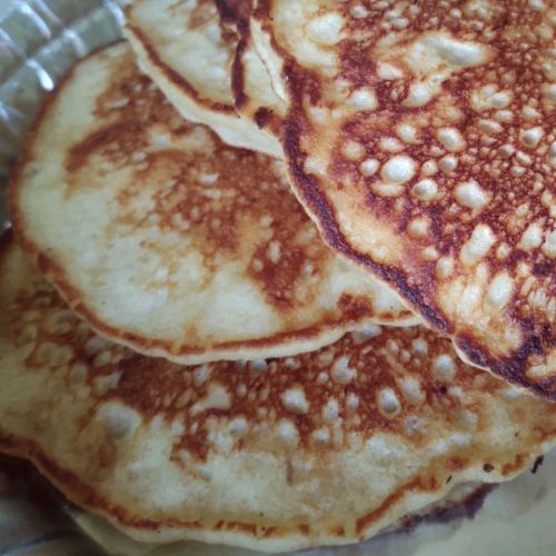 Whole Grain Banana Pancakes