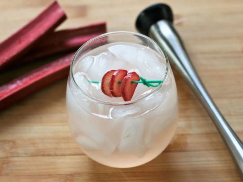 Rhubarb Collins