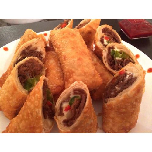 Cheesesteak Egg Rolls