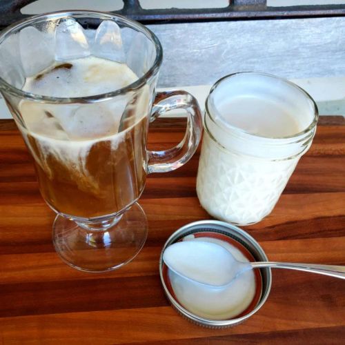 Coconut Milk Coffee Creamer