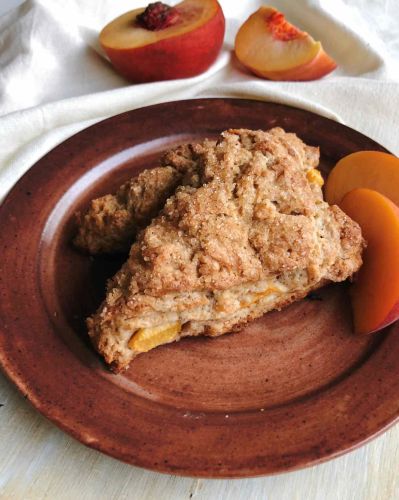 Peach Scones