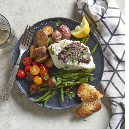 Roasted Cod Nicoise