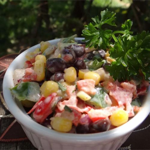 Amy's Creamy Black Bean Corn Salsa