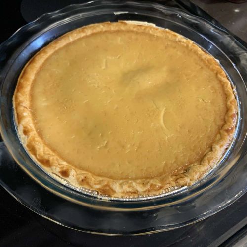 Quebecois Maple Cream Pie