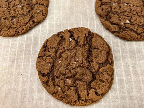 Eggless Chocolate Peanut Butter Cookies