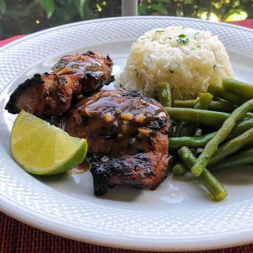 Thai-Inspired Grilled Chicken Thighs