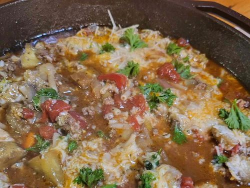 Eggplant Supper Soup