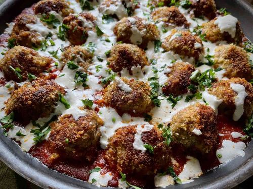 Chicken Parmesan Meatballs