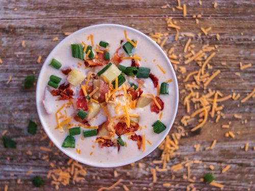 Potato Soup with Sour Cream