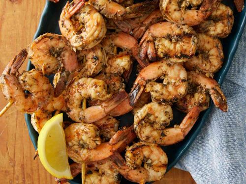 Grilled Garlic and Herb Shrimp