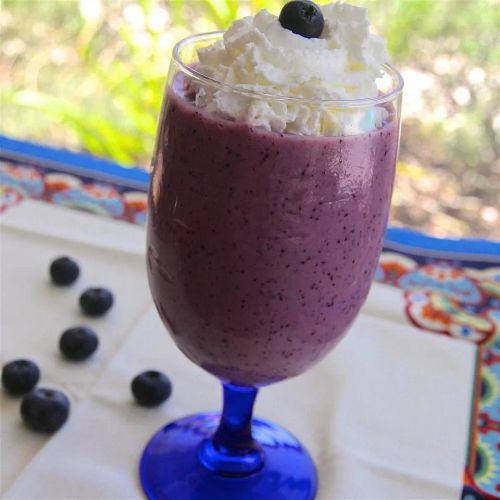 Heart Healthy Blueberry Smoothie