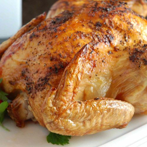 Spicy Rapid Roast Chicken