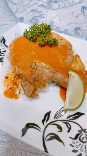 Instant Pot Coconut Curry Pork Chops