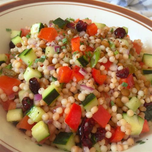 Pearl Couscous Salad