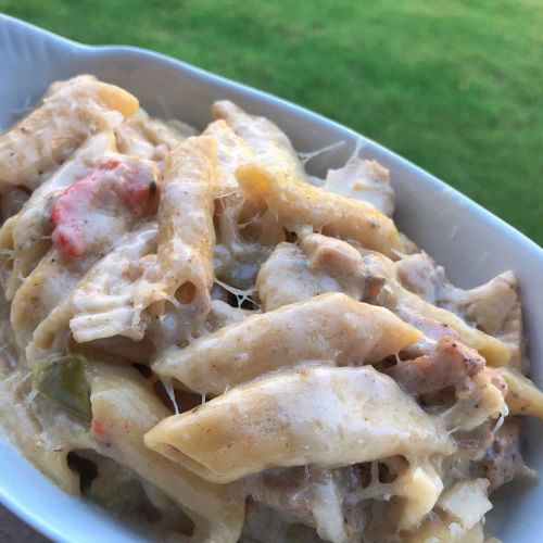 Instant Pot® Jerk Chicken Alfredo