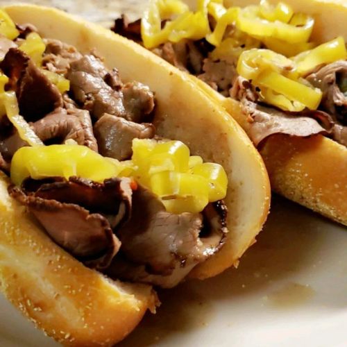 Easy Slow Cooker Italian Beef