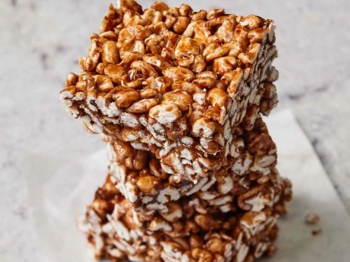 Easy Puffed Wheat Squares