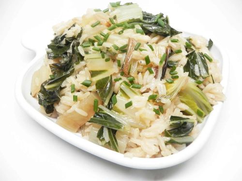 Jasmine Rice with Bok Choy