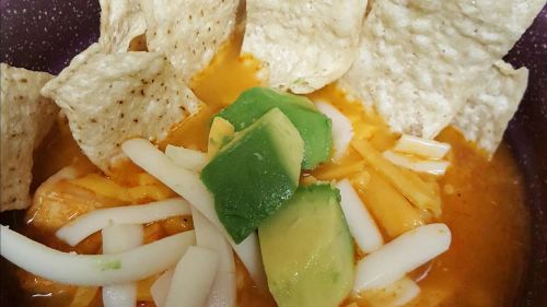 Pressure Cooker Tortilla Soup