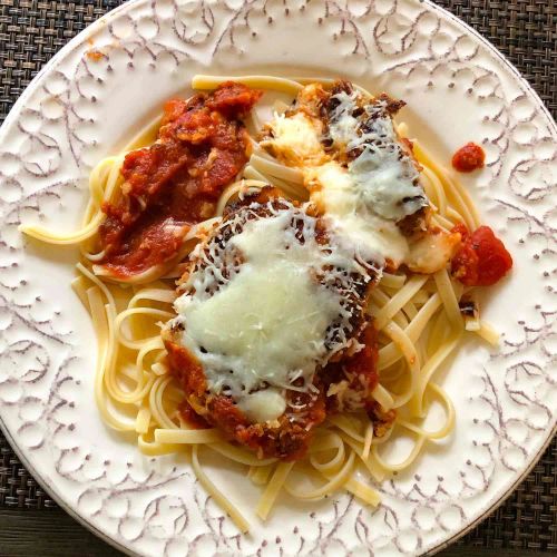 Tomato Chicken Parmesan