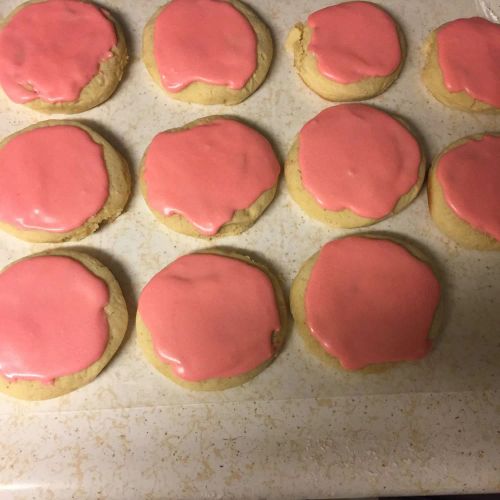 Soft Frosted Sugar Cookies