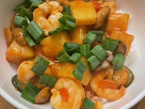 Sweet and Sour Shrimp